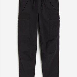 H&M Black Cargo Pants with Modern Appeal